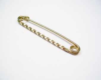 Vintage Collar Bar Mid Century Collar Safety Pin Formal Wear Groom Gift Wedding Jewelry Shirt Accessory
