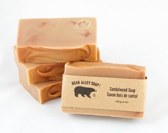 Handmade Vegan Sandalwood Soap