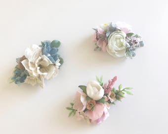 Floral clips
