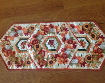 Fall Quilted Table Runner