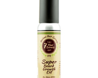Super Beard Growth - Beard Oil for Growth - Beard Conditioner - Beard Growth Oil