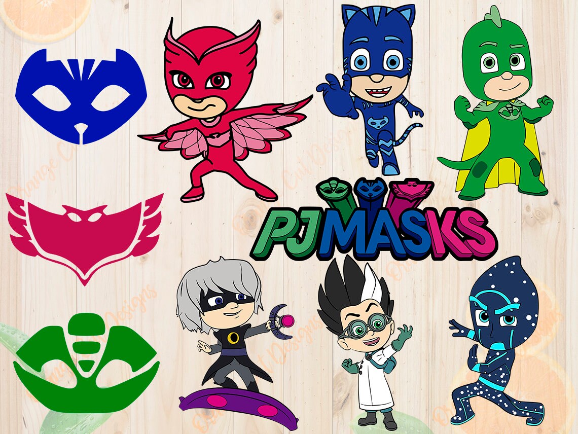 Download Pj Masks Svg Pj Masks Cut files: Dxf Eps & Png clipart Pj