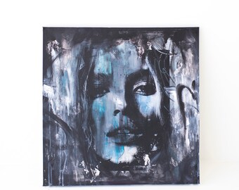 Modern Art, Modern Art Painting, Female Art, Original Art, Feminine Art, Home Decor