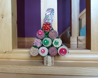 Wine Cork Christmas Tree, Wine Cork Tree Ornament