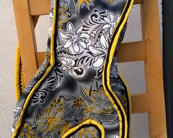cover kamaka-ukulele Hawaiian fabric Polynesian sewn hand