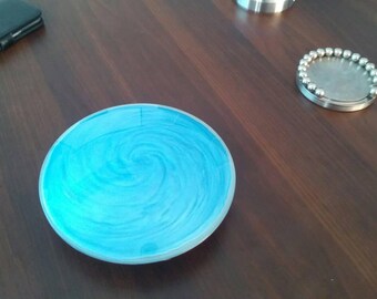 Vortex Dome, desk toy, fidget focus toy. Rheoscopic fluid. Sensory