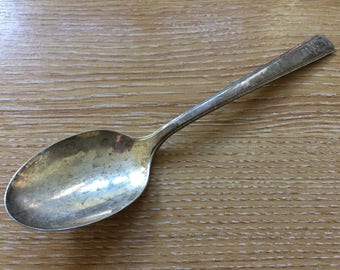 SILVER PLATED CORONATION Spoon May 1937