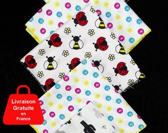 Handkerchiefs 27 x 27 cm (set of 5)