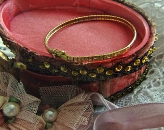Vintage 18ct.Tri-Color Gold Bracelet, Vintage White, Yellow and Red Gold Stunning Jewelery, Birthdays, Wedding, tri-Colour Gold 1,114.00