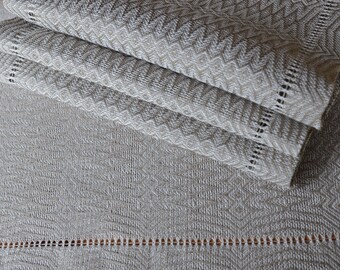 Set of 4 Handwoven Placemats Linen Placemats Table Placemats