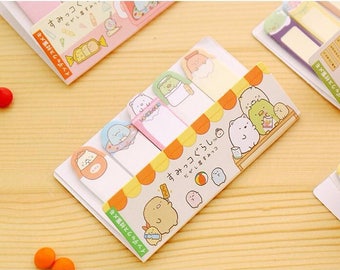 Sumikko Gurashi / Japanese Stationary / School Supplies / Office Supplies / Stationary / San X / Sticky Tabs / Cute Sticky Notes