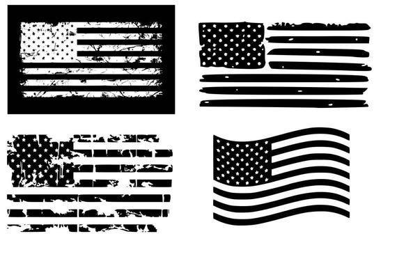 American flag svg Distressed American Flag svg USA Flag svg