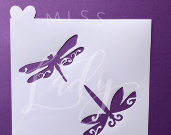 Dragonfly stencil | Etsy