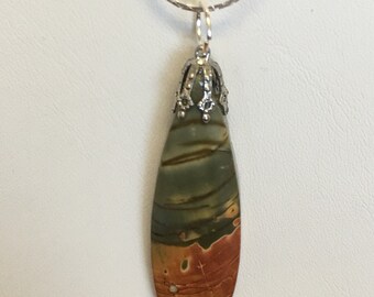 Red Creek Jasper Pendant