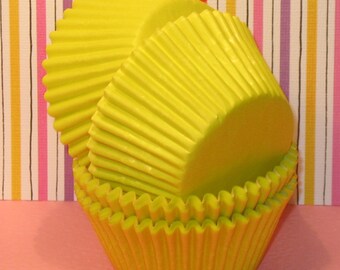 Sunshine Yellow Cupcake Liners (Qty 45)