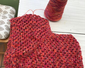 Giant Granny Square Poncho