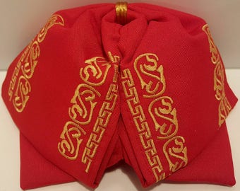 Authentic Tan Mono Charro Mexican Bowtie main image 1
