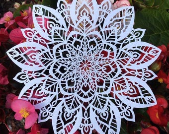 mandala paper cutting template paisley octopus diy paper cut template commercial use mandala paper cutting template paisley octopus diy paper cut template commercial use