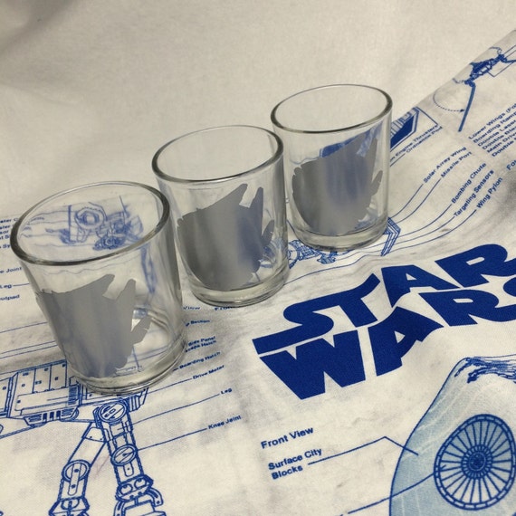 Star Wars Millennium Falcon Wedding Candle Votive Holder