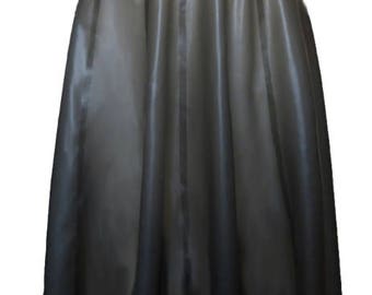 Full Latex Knee Length Skirt