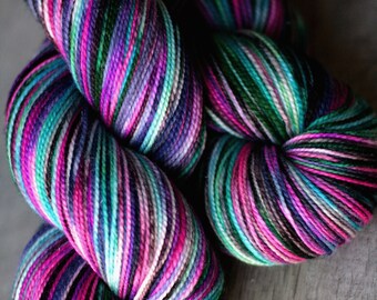 Sock yarn - 100% SW Merino - Autocorrect - "I Have Become Comfortably Dumb"