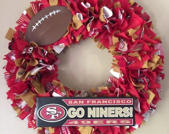 San Francisco 49ers Wreath