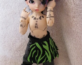 LTF/YOSD Green Zebra 1/2 Skirt CLEARANCE Price