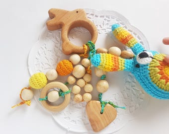 Natural teething toy teething remedy