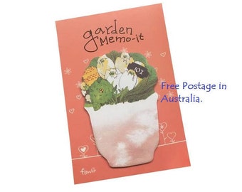 Garden Memo-It 'Orange' Post-it Sticky Notes