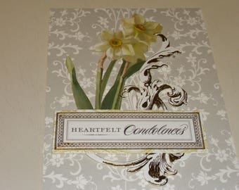 Heartfelt Condolences Card