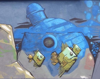 A set of 5 postcards-Via Bianzana Bergamo