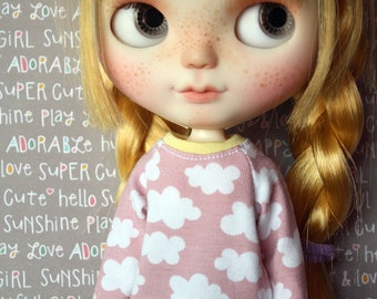 Clouds sweater for Blythe, Dal, Licca...