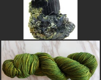 Hand Dyed Yarn, Merino, DK Weight Tonal Yarn, Perfect for Hats, Scarves, Sweaters and all Winter Accessories - Hornblende