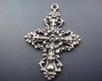 Solid bronze large cross, bronze cross, cross
