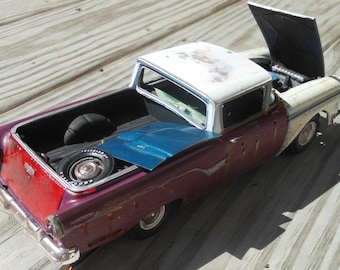 ScaleModelJunker,Classicwrecks,Scale Model Car,Ford Ranchero,Rusted Wreck,John Findra