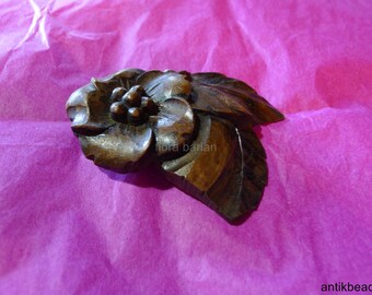 rare scarf tie 1900 wood