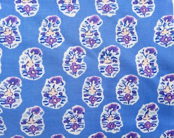 Kaffe Fassett Asha blue GP 75 Rowan Fabrics FQ or more