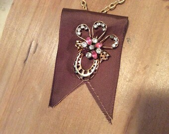 1940s Scittarelli Brooch/Necklace