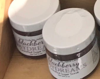 Blackberry Daydreams Sugar Scrub - Blackberry Scrub - Body Scrub