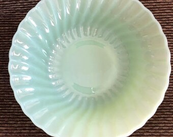 Fire King Jadite Jadeite Shell Round Vegetable Bowl