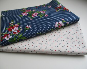 Quilting Fabric Bundle - Fabric by the Yard - 1/2 Yard Fabric Bundle - Total 1 Yard - Cotton Fabric - Designer Fabric