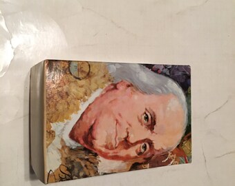 avon ben franklin decanter in original box