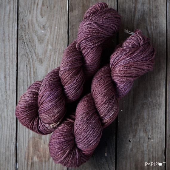 Recommended dyers - Papiput Yarn's Silky Merino Aran, colorway