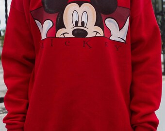 Vintage Mickey Mouse Sweatshirt