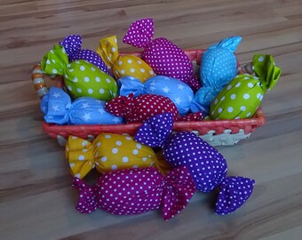 UniCat Rattle/Jingle Cat Toy - candy shaped cat toy, valerian and catnip inside