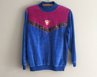 90's Velour Pullover