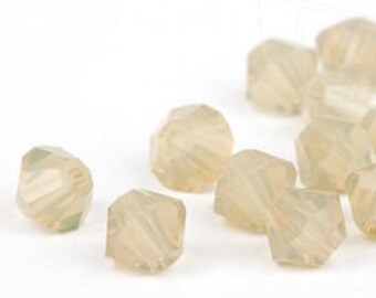 Swarovski 4mm Bicone - Sand Opal - Pack 20
