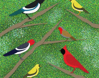 Birds: Sunday in the Park with Birds (Six)