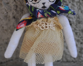 Art Doll / Brooch / Ornament / OOAK Deer Doll