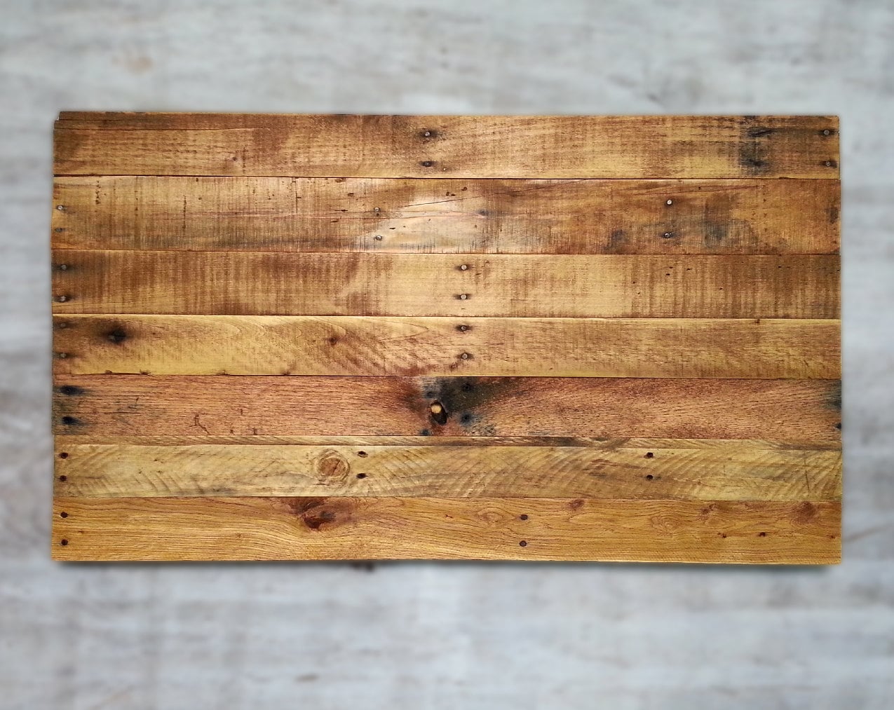 Blank Pallet Flag Rustic Wood Sign Canvas Painting Project
